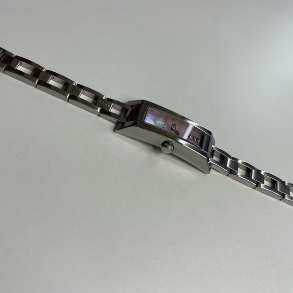 Gucci 3P Diamond 110 Pink Abalone Dial - Picture 7 of 7